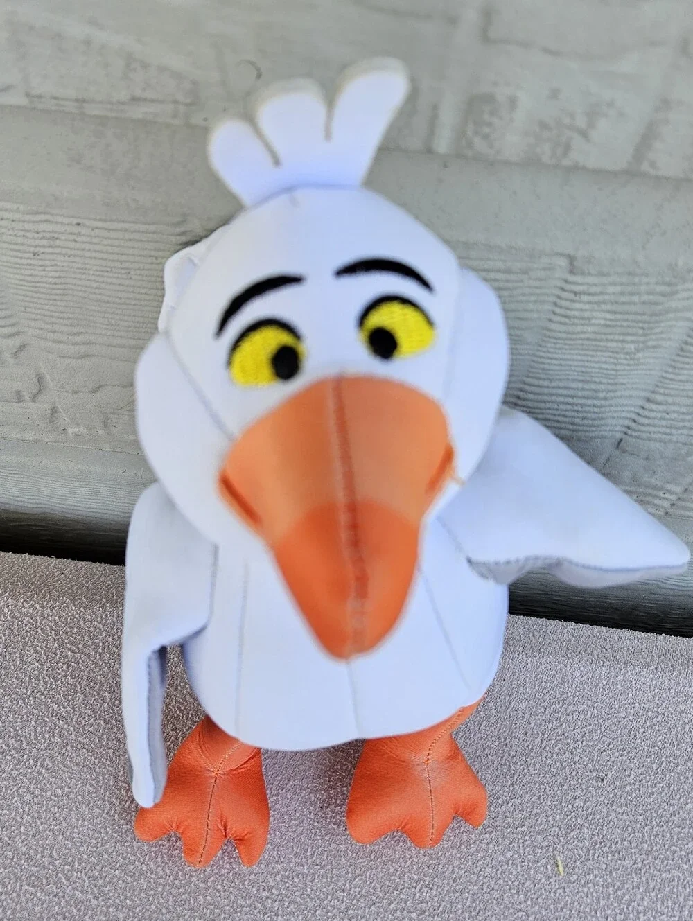 Disney x Harry Barker Little Mermaid Dog Toy Scuttle the Seagull Bird Squeaker